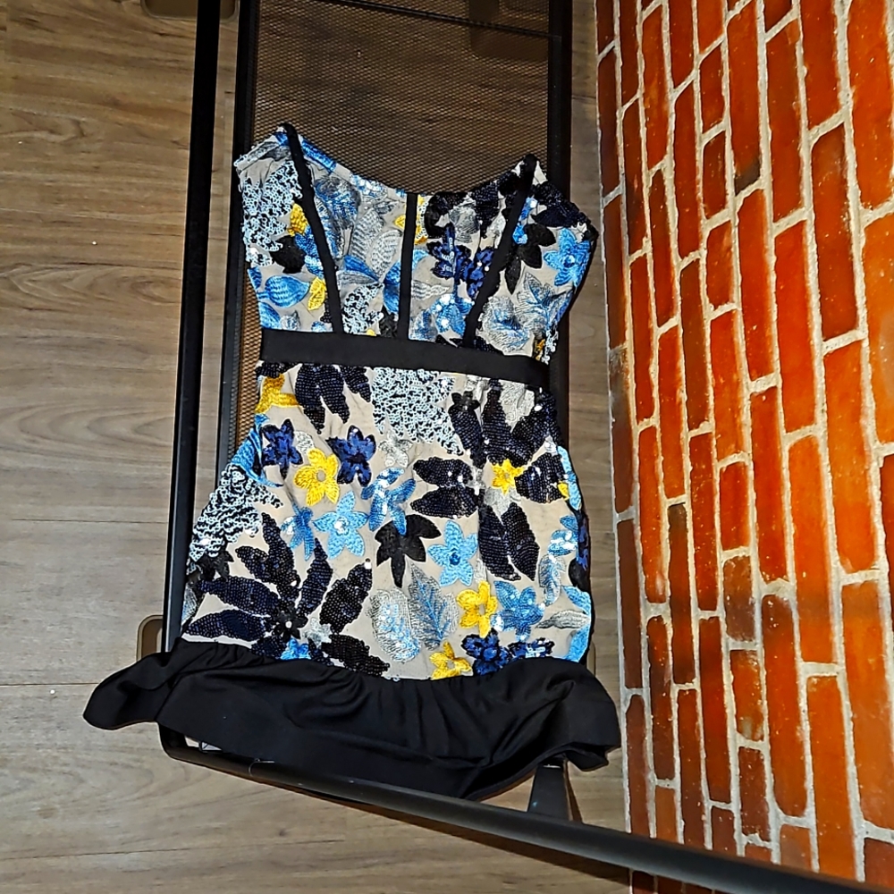 Liwisy Off Shoulder Sequin Dress